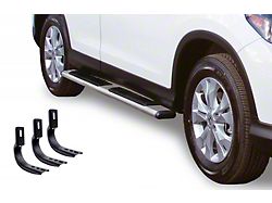 Go Rhino 5-Inch OE Xtreme Low Profile Side Step Bars; Polished (11-21 Jeep Grand Cherokee WK2 Laredo, Limited, Overland)