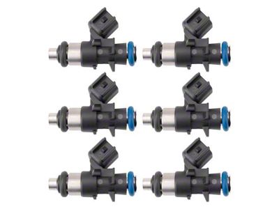 6-Piece Fuel Injector Set (11-15 3.6L Jeep Grand Cherokee WK2)