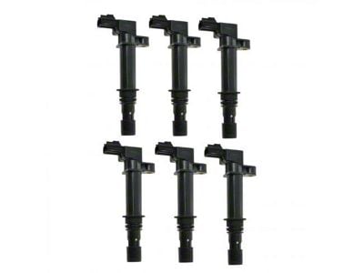 6-Piece Ignition Coil Set (05-08 3.7L Jeep Grand Cherokee WK)