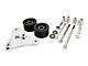 Aluminum Hellcat Supercharger Swap Conversion Idler Bracket Kit (05-24 V8 HEMI Jeep Grand Cherokee WK & WK2, Excluding Trackhawk)