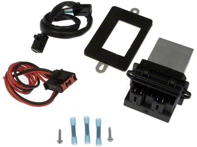 Blower Motor Resistor Kit with Harness (02-08 Jeep Grand Cherokee WK w/ Climate Control)