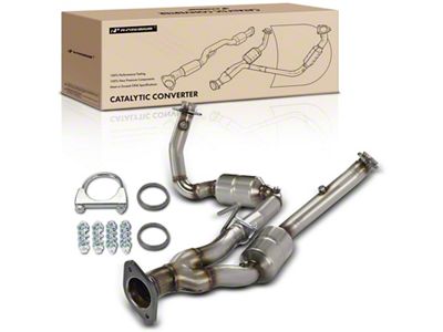 Catalytic Converter; Front (05-10 5.7L HEMI Jeep Grand Cherokee WK)