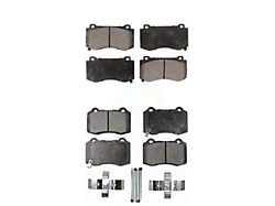 Ceramic Brake Pads; Front and Rear (06-10 Jeep Grand Cherokee WK SRT8)