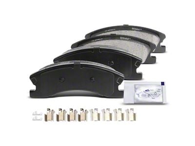 Ceramic Brake Pads; Front Pair (99-02 Jeep Grand Cherokee WJ w/ Akebono Calipers; 03-04 Jeep Grand Cherokee WJ)