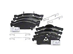 Ceramic Brake Pads with Pad Wear Sensor; Front and Rear (99-02 Jeep Grand Cherokee WJ w/ Teves Calipers)