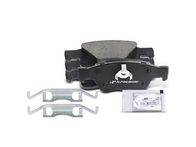 Ceramic Brake Pads; Rear Pair (11-21 Jeep Grand Cherokee WK2, Excluding SRT, SRT8 & Trackhawk)