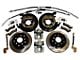 Dana 35 Rear Axle Disc Brake Conversion Kit with Slotted Rotors (93-98 Jeep Grand Cherokee ZJ)