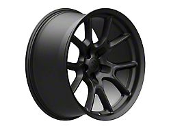 DG21 Satin Black Wheel; 22x9.5; 29mm Offset (22-24 Jeep Grand Cherokee WL)