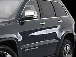 Door Handle Covers without Smart Key Access; Chrome (11-21 Jeep Grand Cherokee WK2)