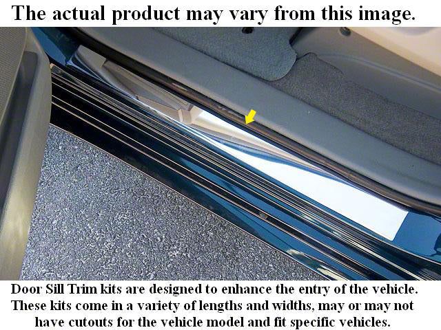 Door Sill Trim; Stainless Steel (93-95 Jeep Grand Cherokee ZJ)