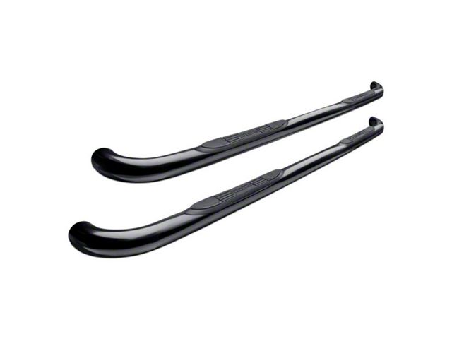 E-Series 3-Inch Nerf Side Step Bars; Black (11-17 Jeep Grand Cherokee WK2 w/o Factory Skirt Cladding)