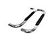 E-Series 3-Inch Nerf Side Step Bars; Stainless Steel (05-10 Jeep Grand Cherokee WK)