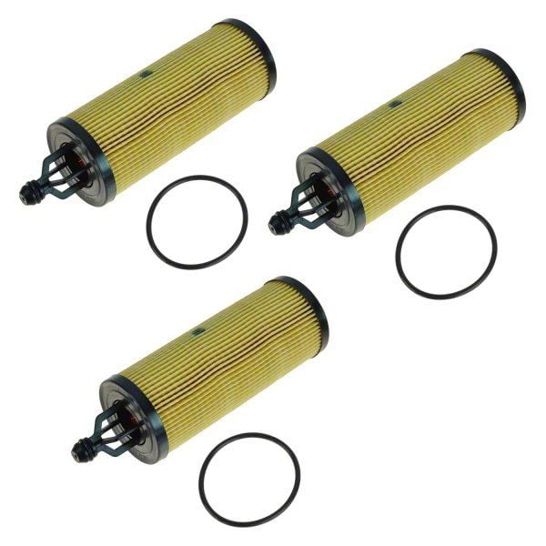 Jeep Grand Cherokee Engine Oil Filter; 3-Piece Set (14-15 3.6L Jeep ...