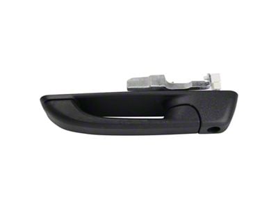 Exterior Door Handle; Front Driver Side; Black (05-10 Jeep Grand Cherokee WK)