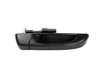 Exterior Door Handle; Front or Rear Passenger Side; Black (05-10 Jeep Grand Cherokee WK w/o Keyhole)