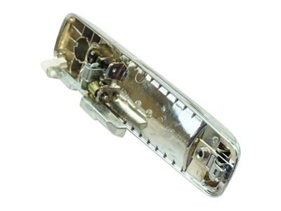 Exterior Door Handle; Front or Rear Passenger Side; Chrome (05-10 Jeep Grand Cherokee WK w/o Keyhole)