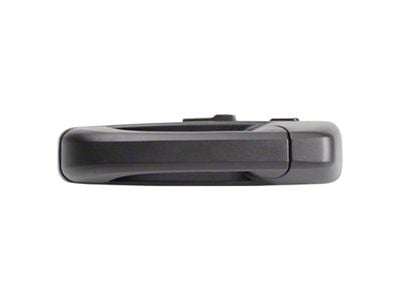 Exterior Door Handle; Rear Driver Side; Black (05-10 Jeep Grand Cherokee WK)