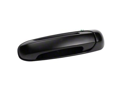 Exterior Door Handle; Rear Driver Side; Black (99-04 Jeep Grand Cherokee WJ)