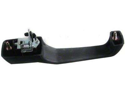 Exterior Door Handle; Rear Driver Side; Black (93-98 Jeep Grand Cherokee ZJ)