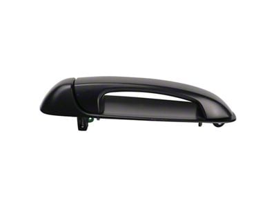 Exterior Door Handle; Rear Passenger Side; Black (99-04 Jeep Grand Cherokee WJ)