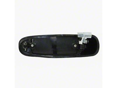 Exterior Door Handle; Rear Passenger Side; Black (99-04 Jeep Grand Cherokee WJ)