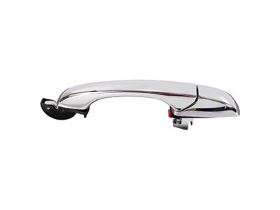 Exterior Door Handles; Rear; Chrome (11-17 Jeep Grand Cherokee WK2)