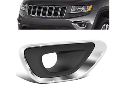 Fog Light Bezel; Passenger Side (14-16 Jeep Grand Cherokee WK2)