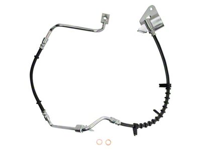 Front Brake Hose; Driver Side (99-03 Jeep Grand Cherokee WJ)