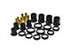 Front Control Arm Bushing Kit; Black (93-98 Jeep Grand Cherokee ZJ)