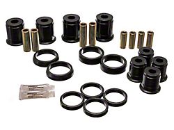 Front Control Arm Bushings; Black (93-98 Jeep Grand Cherokee ZJ)