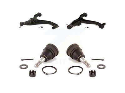 Front Lower Suspension Control Arm and Ball Joint Assemblies with Upper Ball Joint Kit (05-10 Jeep Grand Cherokee WK)