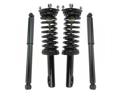 Front Strut and Spring Assemblies with Rear Shocks (05-10 Jeep Grand Cherokee WK, Excluding SRT8)