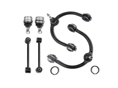 Front Upper Control Arm, Ball Joint and Front Sway Bar Link Kit (05-10 Jeep Grand Cherokee WK)