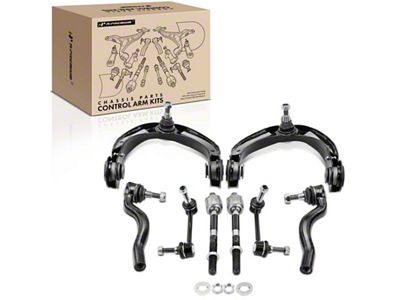 Front Upper Control Arm, Ball Joint, Sway Bar Link and Tie Rod End Kit (11-13 3.6L, 5.7L HEMI Jeep Grand Cherokee WK2; 14-15 AWD Jeep Grand Cherokee WK2)