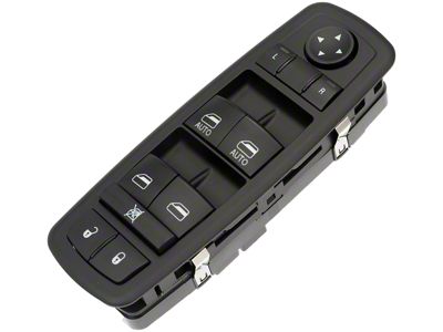 Front Window Switch 11-Button; Driver Side (11-13 Jeep Grand Cherokee WK2)