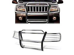 Grille Guard; Chrome (99-04 Jeep Grand Cherokee WJ)