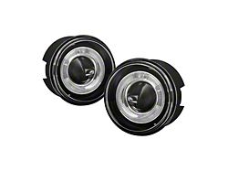 Halo Projector Fog Lights with Switch; Clear (05-09 Jeep Grand Cherokee WK)