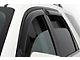 In-Channel Ventvisor Window Deflectors; Front and Rear; Dark Smoke (22-24 Jeep Grand Cherokee WL)