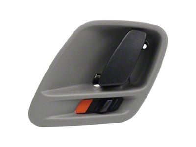 Interior Door Handle; Front or Rear Driver Side; Gray and Black (99-04 Jeep Grand Cherokee WJ)