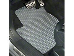 Intro-Tech Hexomat Custom Fit All-Weather Front and Rear Floor Mats; Gray (99-04 Jeep Grand Cherokee WJ)