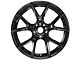 JP2 Matte Black Wheel; 20x10; 45mm Offset (22-24 Jeep Grand Cherokee WL)