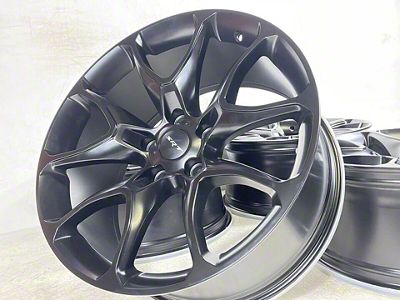 JP3 Matte Black Wheel; 22x9.5 (22-24 Jeep Grand Cherokee WL)