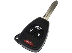 Keyless Entry Remote; 4-Button (05-07 Jeep Grand Cherokee WK)