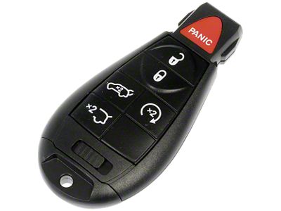 Keyless Entry Remote; 6-Button (11-12 Jeep Grand Cherokee WK2)