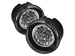 LED Fog Lights with Switch; Clear (05-09 Jeep Grand Cherokee WK)