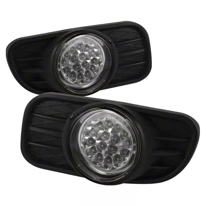 Jeep Grand Cherokee LED Fog Lights with Switch; Clear (99-04 Jeep Grand  Cherokee WJ, Excluding Overland) - Free Shipping