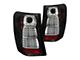 LED Tail Lights; Black Housing; Clear Lens (99-04 Jeep Grand Cherokee WJ)