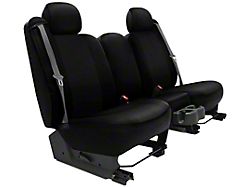 Neosupreme Custom 2nd Row Bench Seat Covers; Black/Black (11-20 Jeep Grand Cherokee WK2)