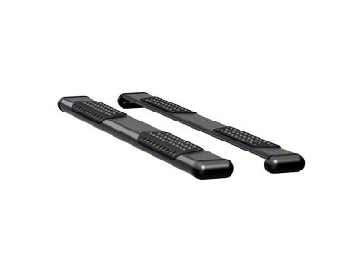 O-Mega II 6-Inch Oval Side Step Bars; Textured Black (11-21 Jeep Grand Cherokee WK2)