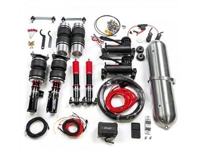 Performance Complete Air Ride Suspension Kit with Management; Professional (17-21 AWD Jeep Grand Cherokee WK2)